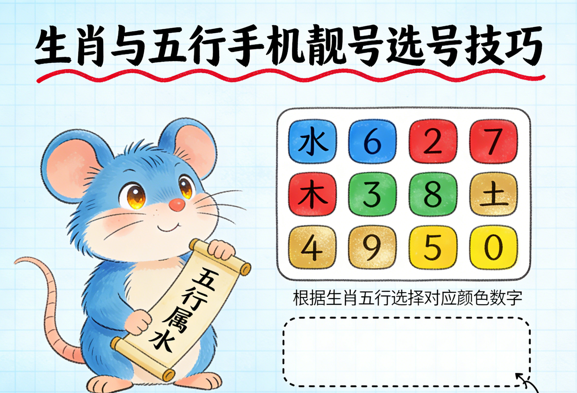 生肖五行选号秘诀，轻松选出吉祥手机靓号！