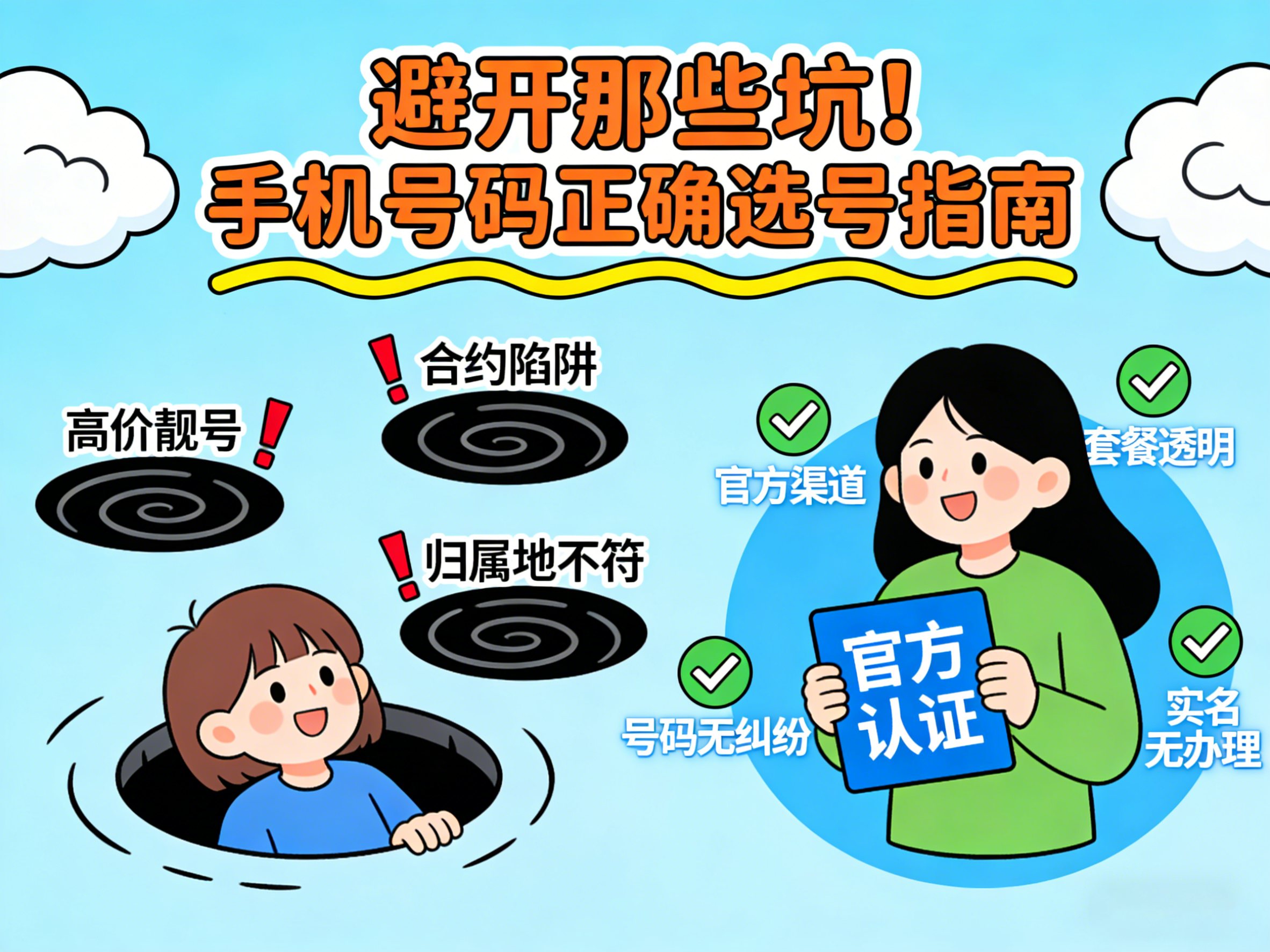 避开那些坑！手机号码正确选号指南！