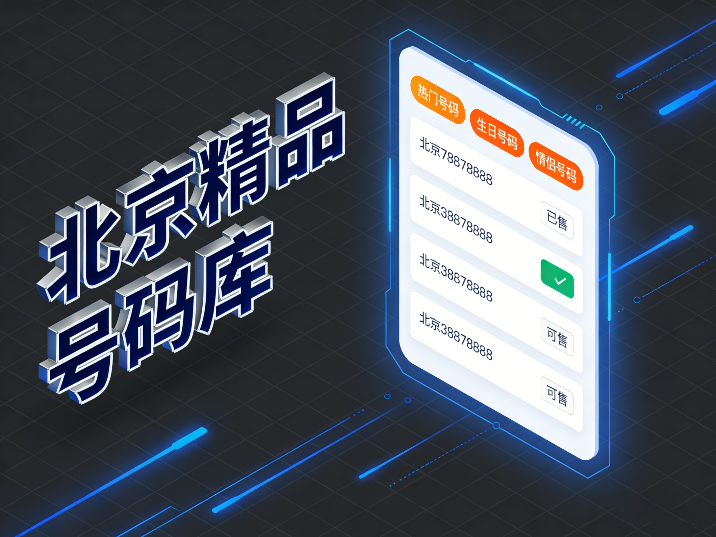 如何挑选靓号？北京手机号码选购必看攻略