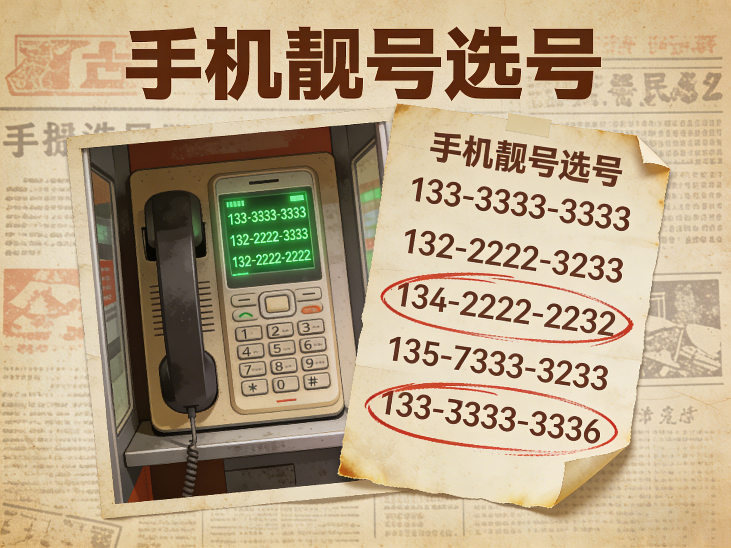 揭秘手机靓号挑选技巧，选号平台实力推荐！