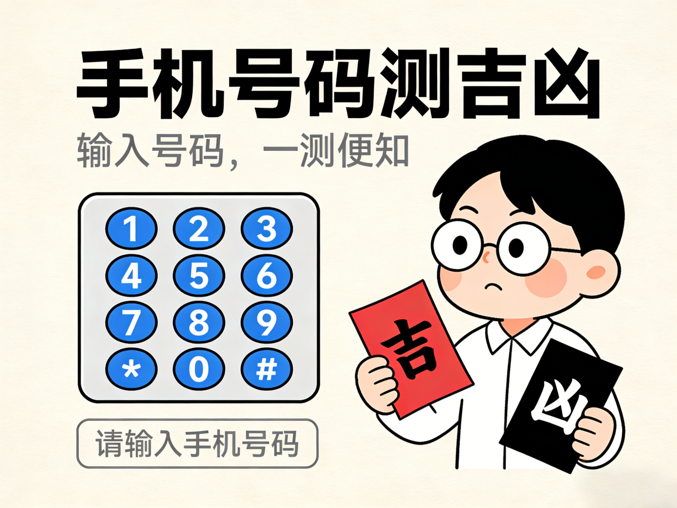 一秒测吉凶！你的手机号可能影响人生！